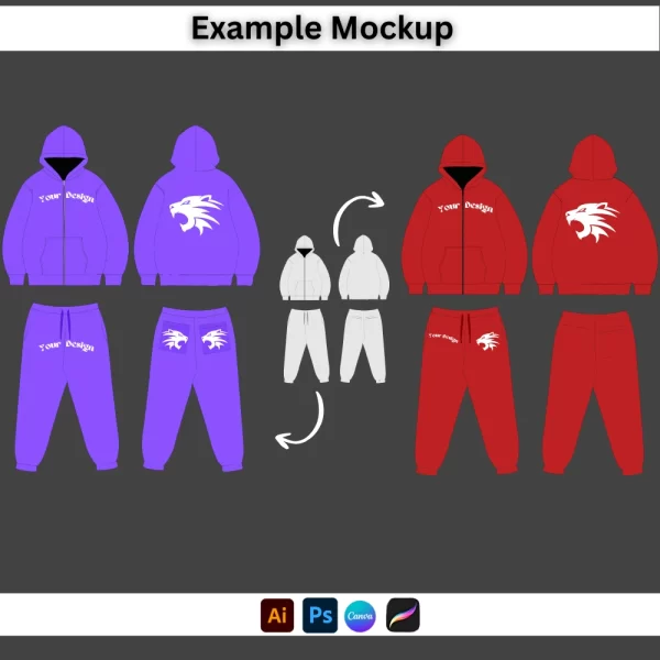 1000+ Streetwear Clothing Mockups Pack