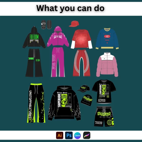1500+ Streetwear Mockups Bundle Pack