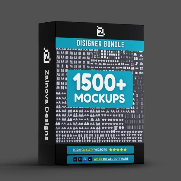 1500+ Streetwear Mockups Bundle Pack