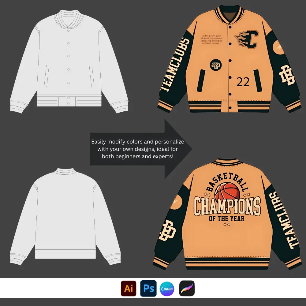 350+ Streetwear Mockup Vector Pack-min